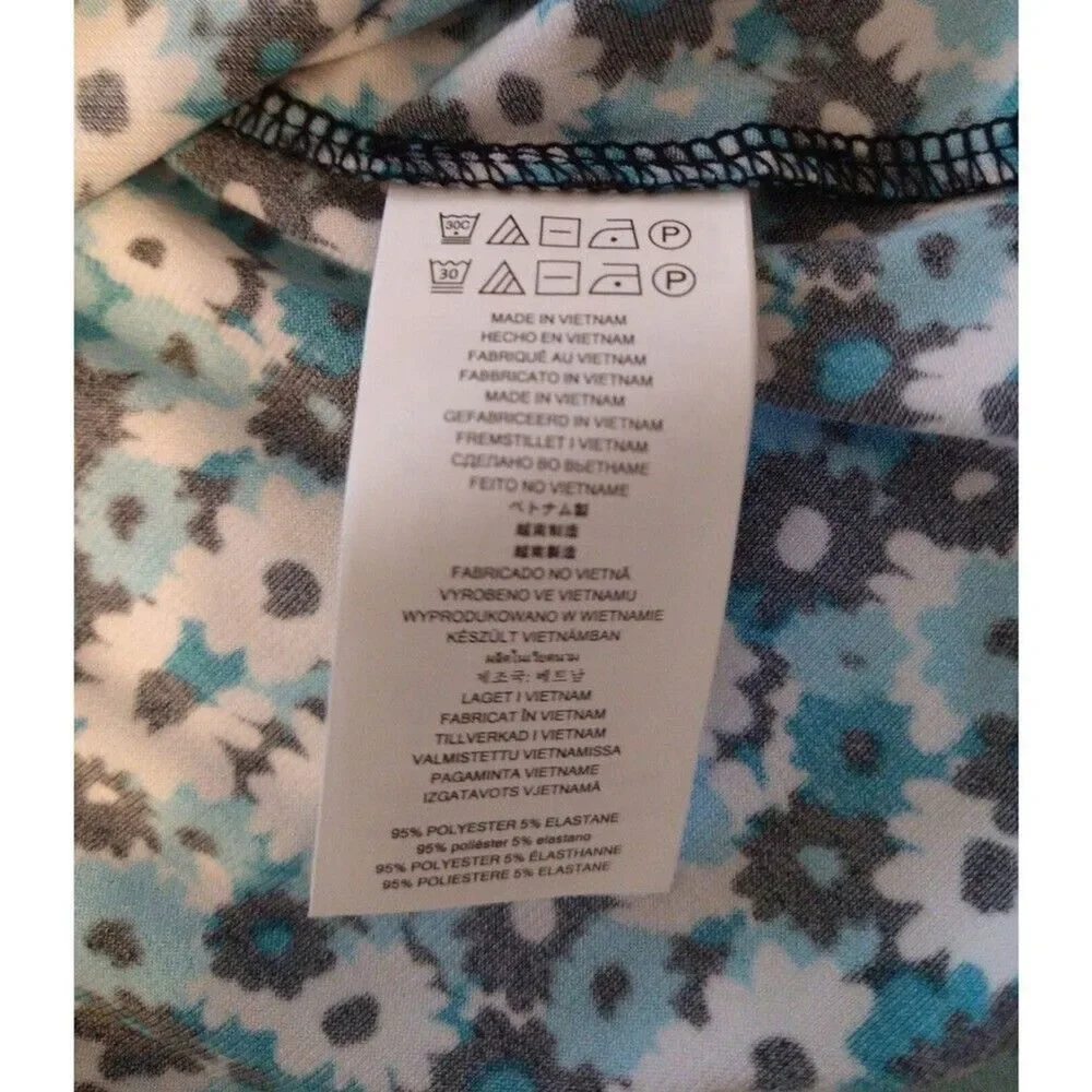 Michael kors v-neck  floral dress Medium Boho Feminine Cottagecore romance